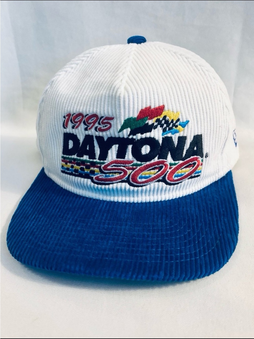 NEW ERA THE GOLFER 1995 Daytona 500 Corduroy SnapBack Hat